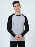 Raglan Fullsleeve Round  Neck T-shirt
