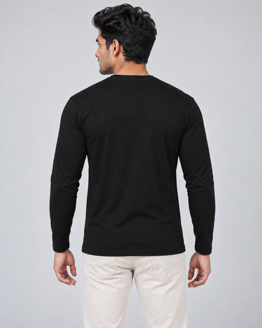 100% Cotton Full Sleeve Tee – Platinum Range