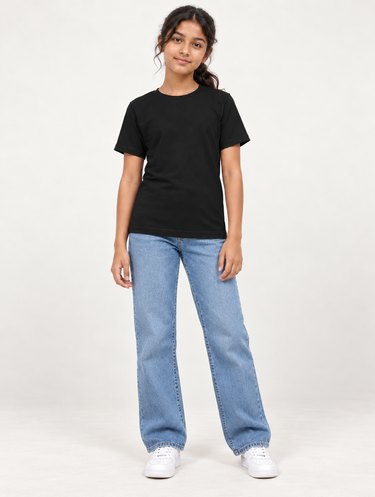 Kids Classic Round Neck Tee – Pure Cotton