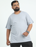 Cotton Plus size Round Neck Short Sleeve Tee
