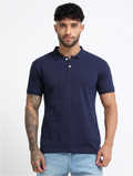 Unisex CVC Polo Short sleeve Tee