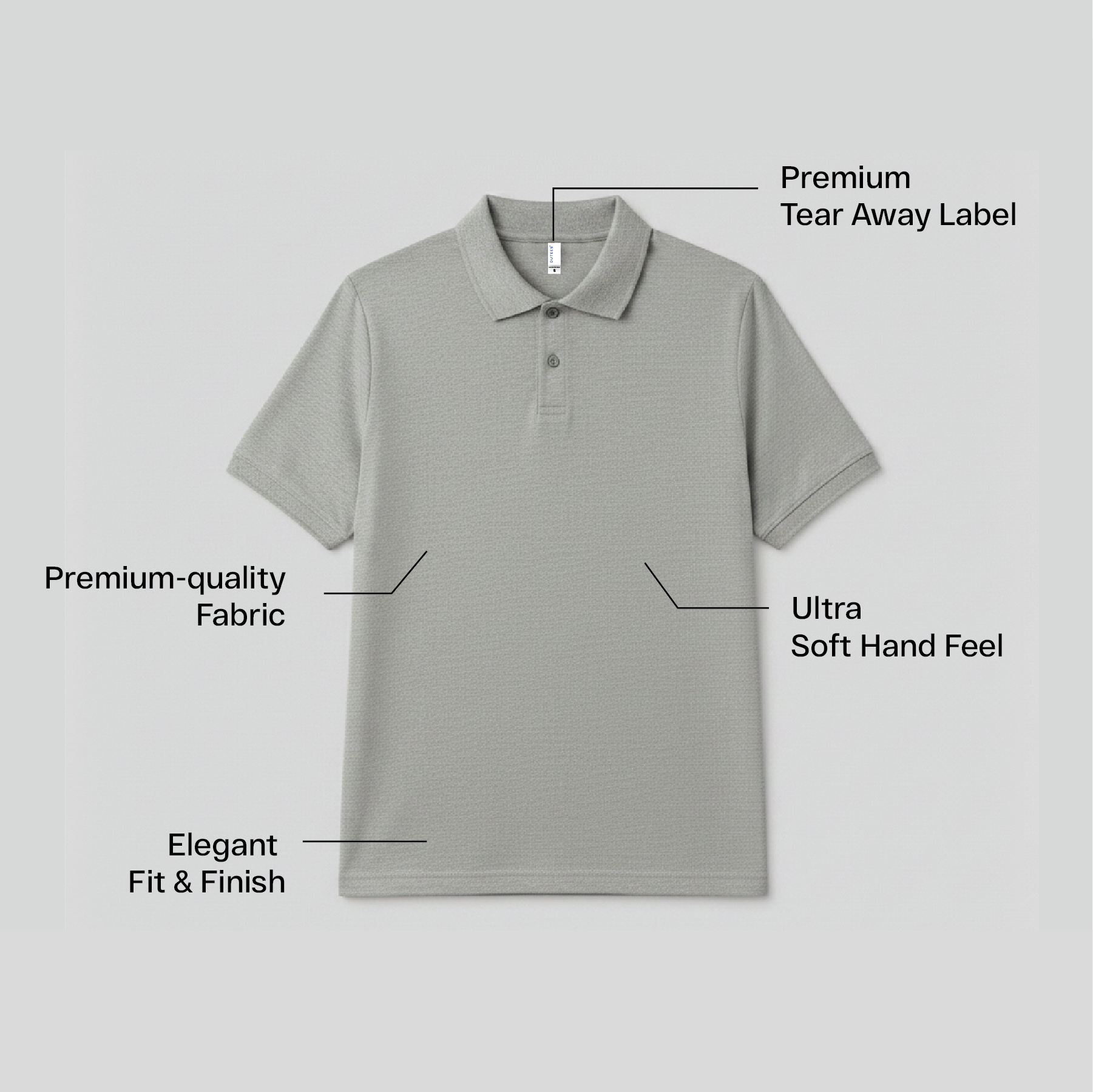 Unisex Tip Top Polo Short Sleeve Tee